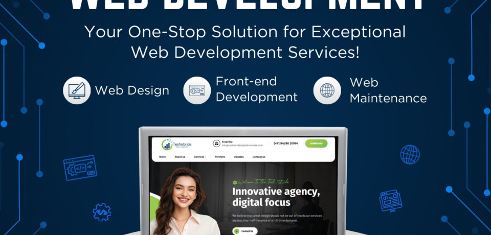 Web development with technostride digital innovate