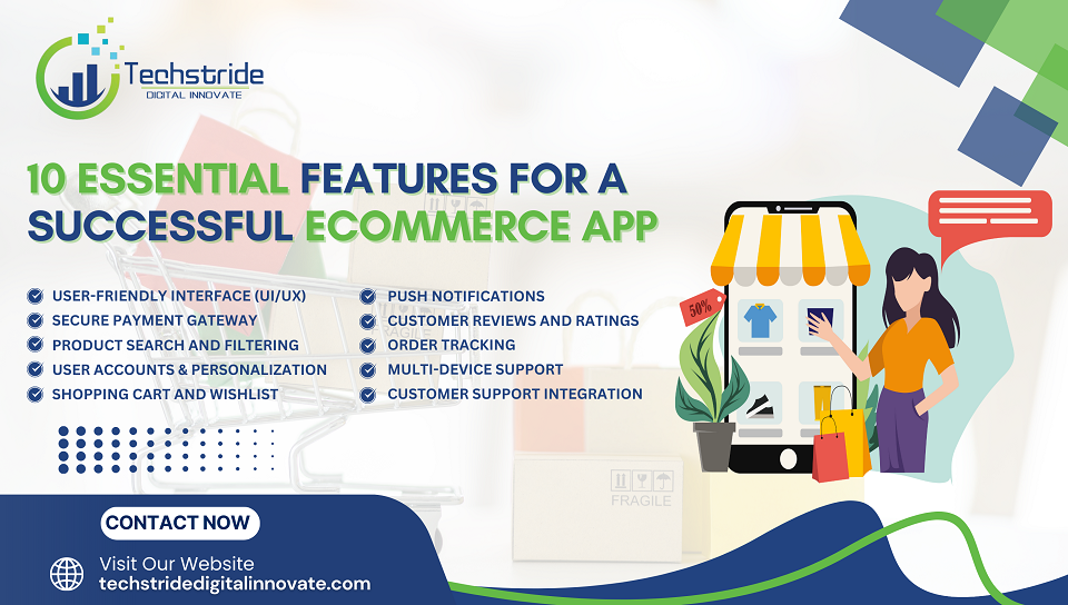 10 Essential Features for a Successful Ecommerce App in India