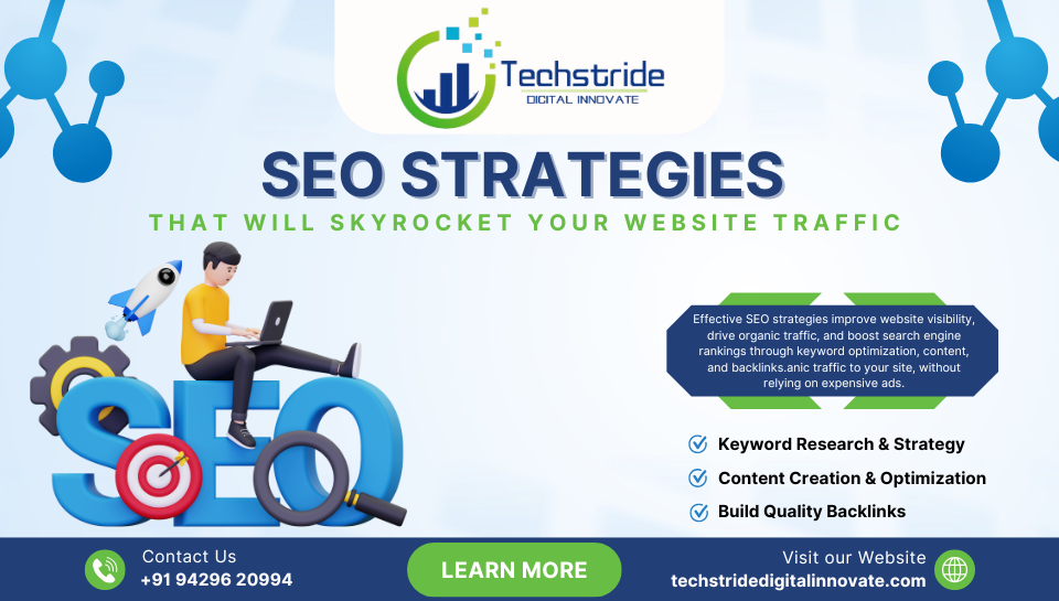 10 seo strategies that will skyrocket your website traffic