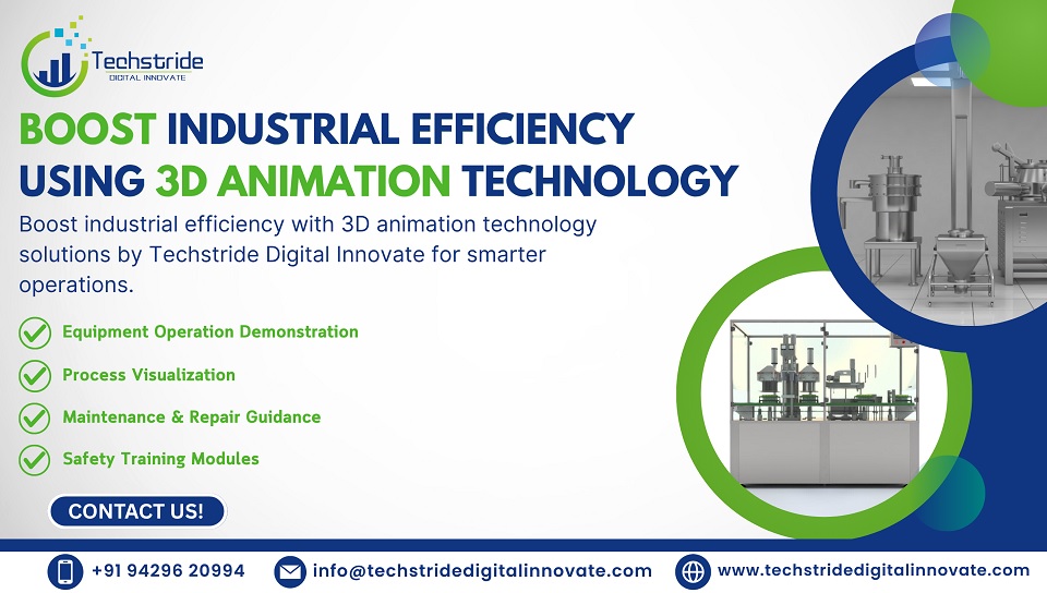 boost industrial efficiency using 3d animation technology boost industrial efficiency using 3d animation technology