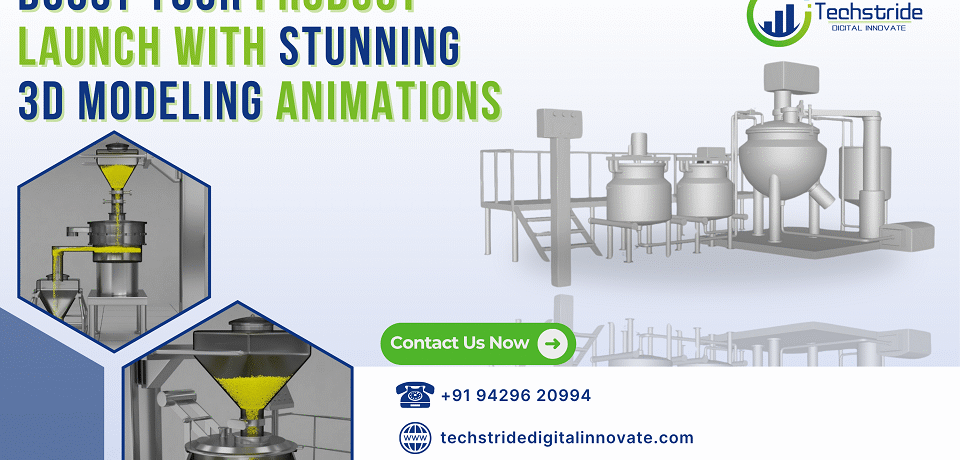 boost your product launch with stunning 3d modeling animations