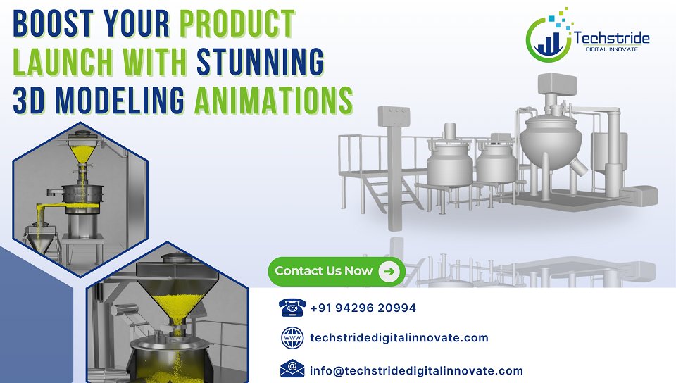 boost your product launch with stunning 3d modeling animations
