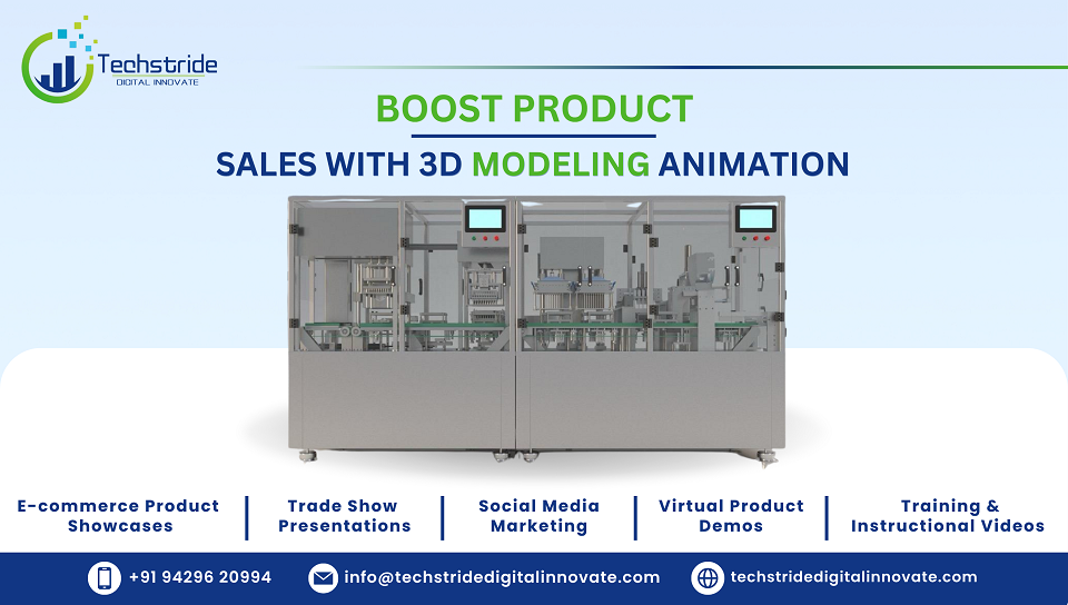 boost product sales with 3d modeling animation in ahmedabad