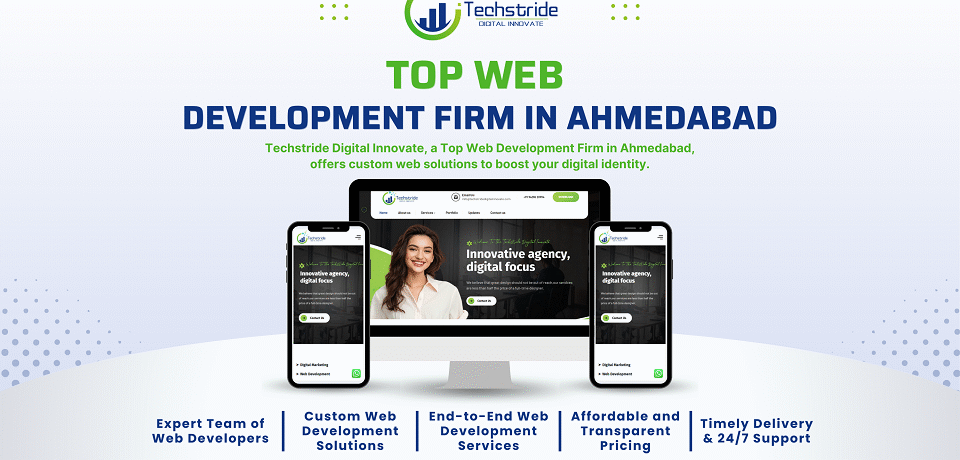 top web development agency in ahmedabad