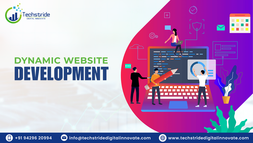 dynamic website development service