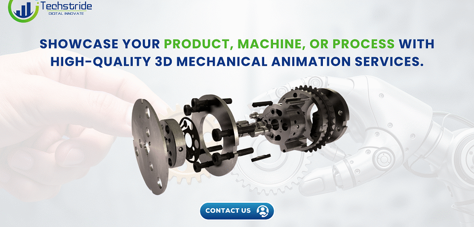 mechanical 3d animation for marketing and promotions