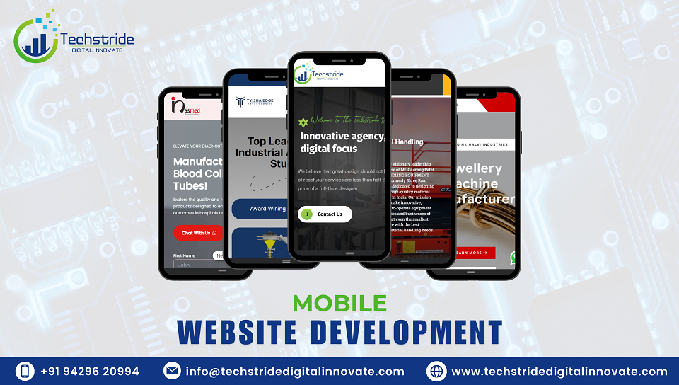 mobile website development services