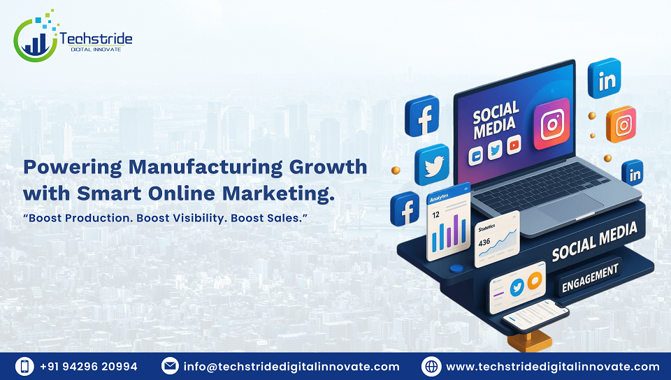 manufacturing bussiness online marketing services in ahmedabad